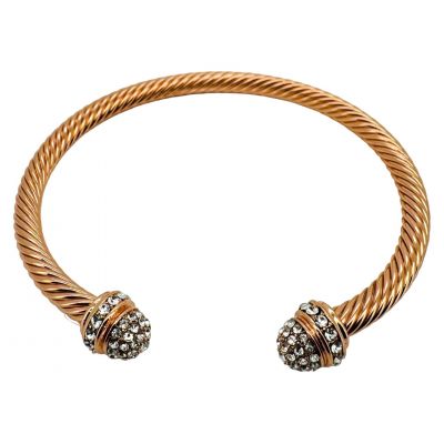 Bali Cable Rose Gold Toned Bracelet