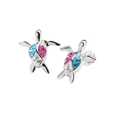 Pink Turtle Earrings T3E-P