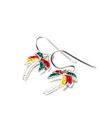 RGG Swarovski Palm Tree Earrings